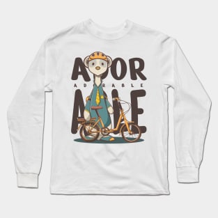 Cute Animal Character Long Sleeve T-Shirt